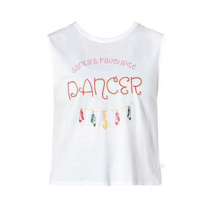 Christmas Riley Crop Top