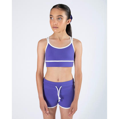 Zuri Crop Top Childs - IRIS