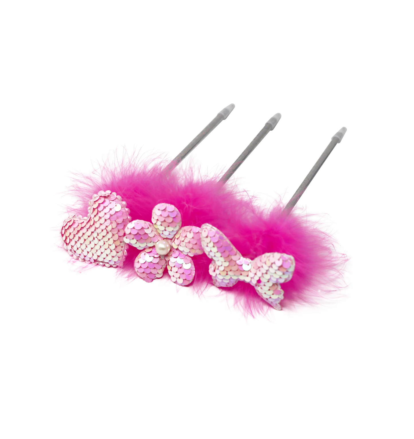 Fluffy Assorted Sequin Pens