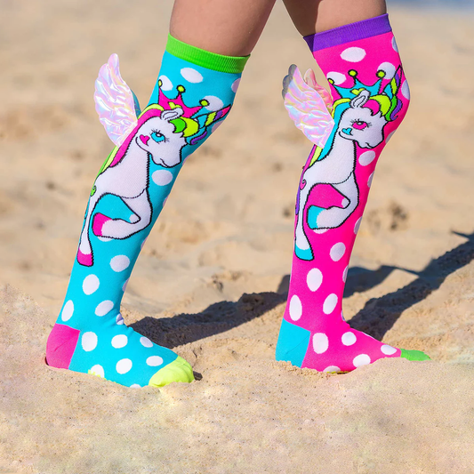 Flying Unicorn Knee High Socks