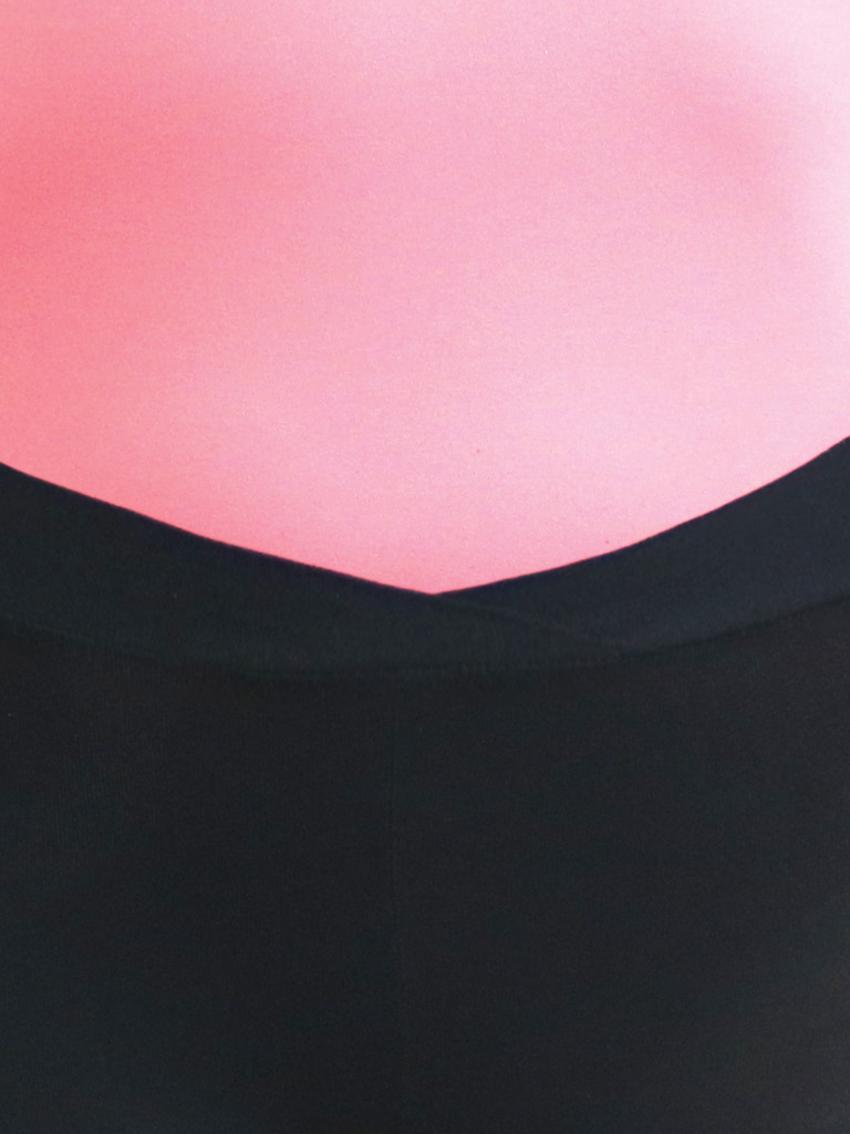 V-Waist Footless Tights