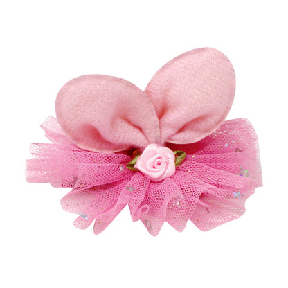 Sequin Bunny Ears Hair Clip