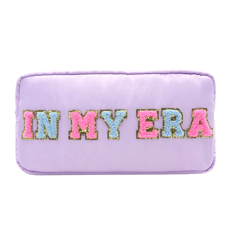 In my Era Varsity Cosmetic Bag