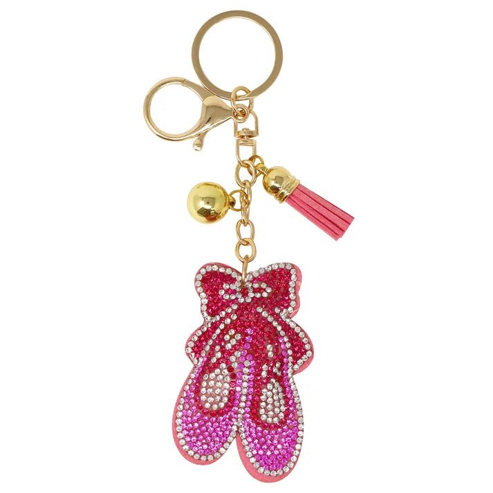 Ballerina Jewelled Bag Charm