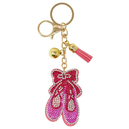 Ballerina Jewelled Bag Charm