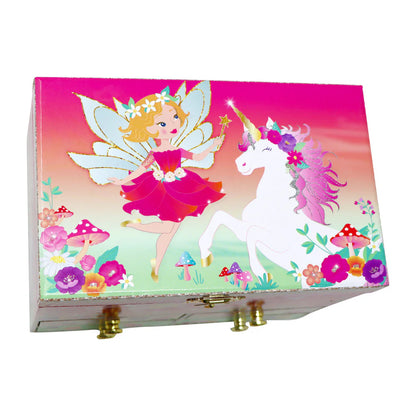 Unicorn & Fairy Music Jewellery Box
