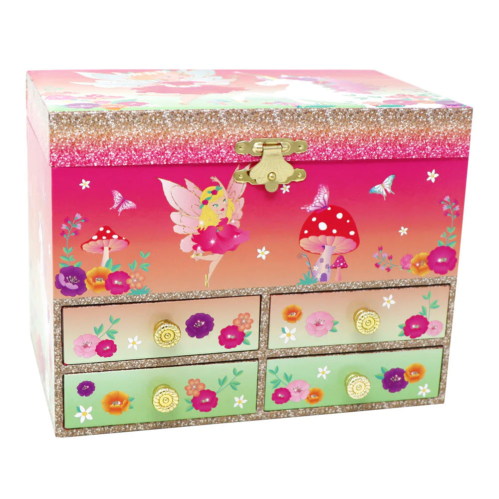Unicorn & Fairy Music Jewellery Box