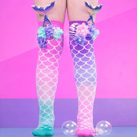 Mermaid Tail Knee High Socks