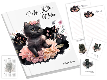 My Kitten Ballerina Notebook
