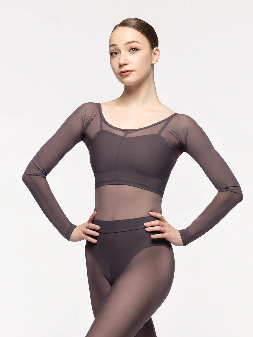 Back Seam Crop Top