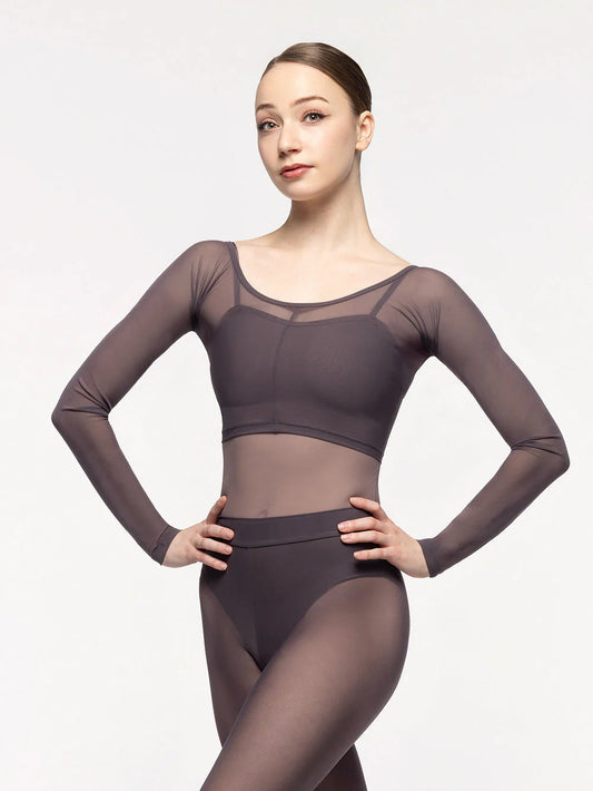 Back Seam Crop Top