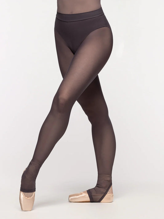 Back Seam Stirrup Tights