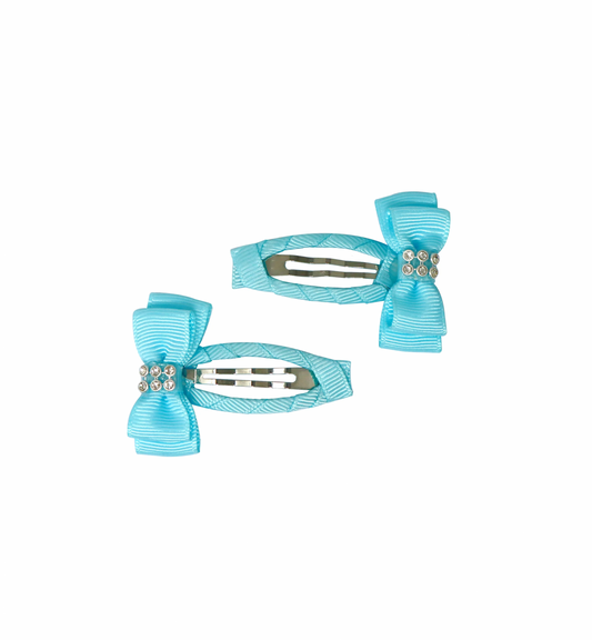 Ribbon Bow Hairclips