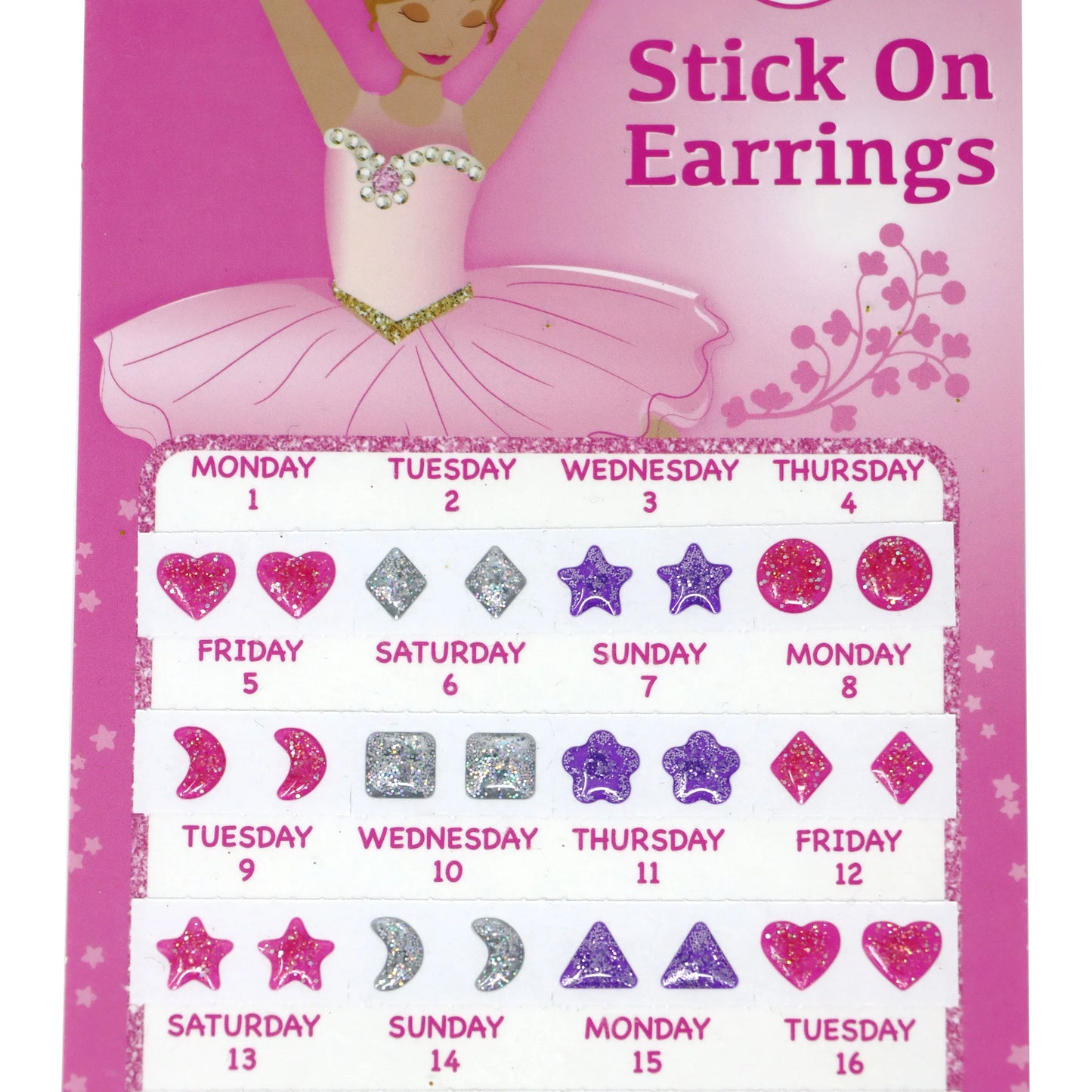 Ballerina Stick On Earring