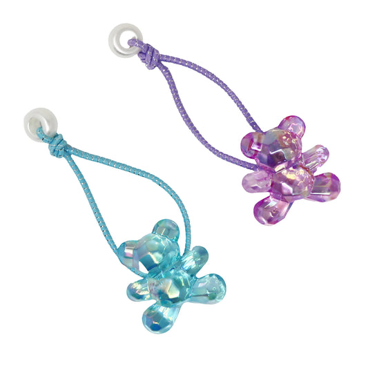 Teddy Bear Hair Elastics