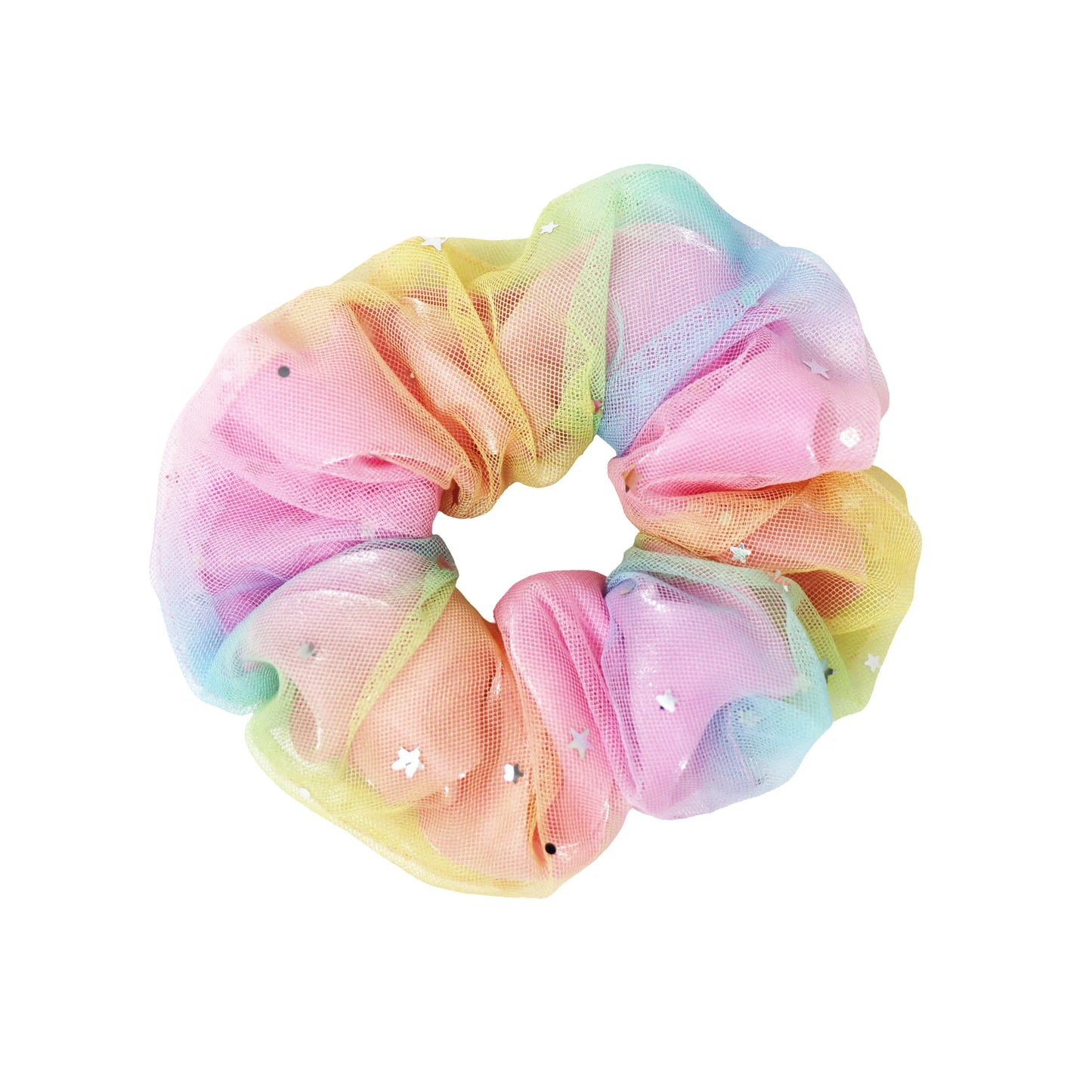 Rainbow Scrunchie