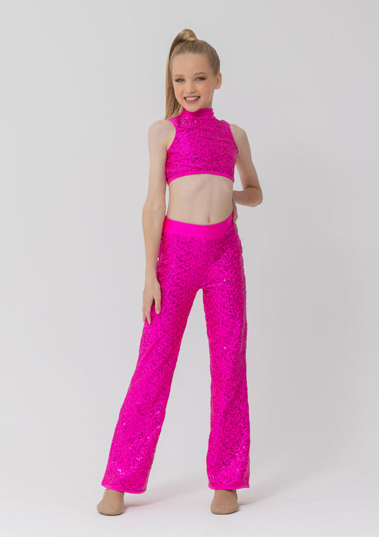 Sequin Stage Pants Childs