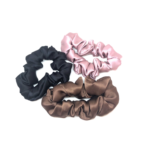 Silk Scrunchie Pack
