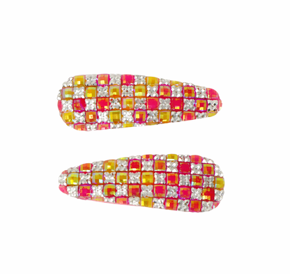 Sparkly Gem Hairclips