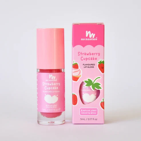 Strawberry Cupcake Natural Lip Gloss