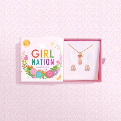 Sweet Petite Necklace and Studs Gift Box