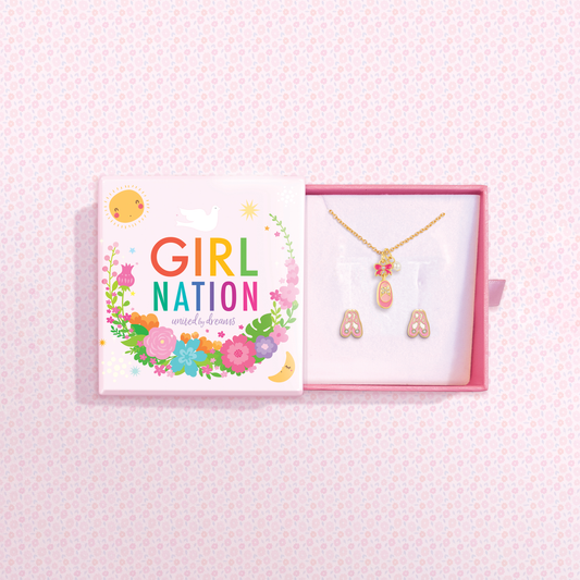 Sweet Petite Necklace and Studs Gift Box