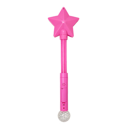 Magic Flashing Star Light Up Wand
