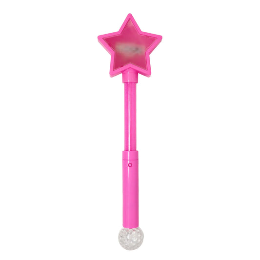 Magic Flashing Star Light Up Wand