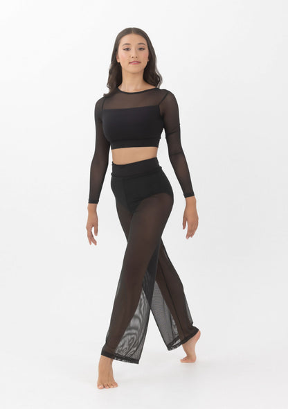 Tyler Long Sleeve Crop Top Childs