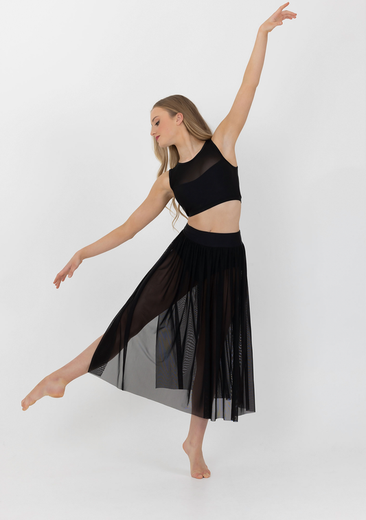 Vision Mesh Skirt Childs