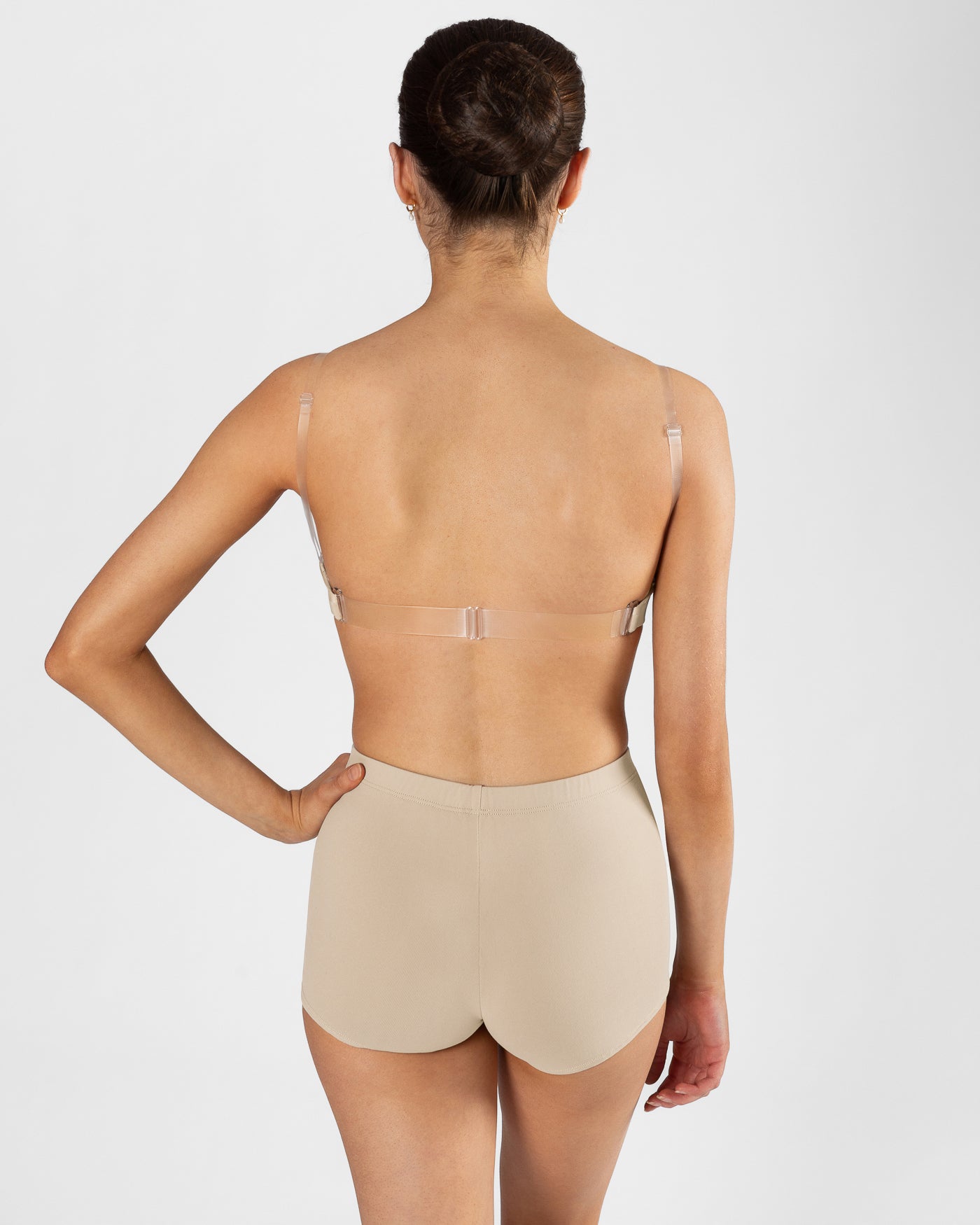 Clear Back Bra Ladies - WHEAT