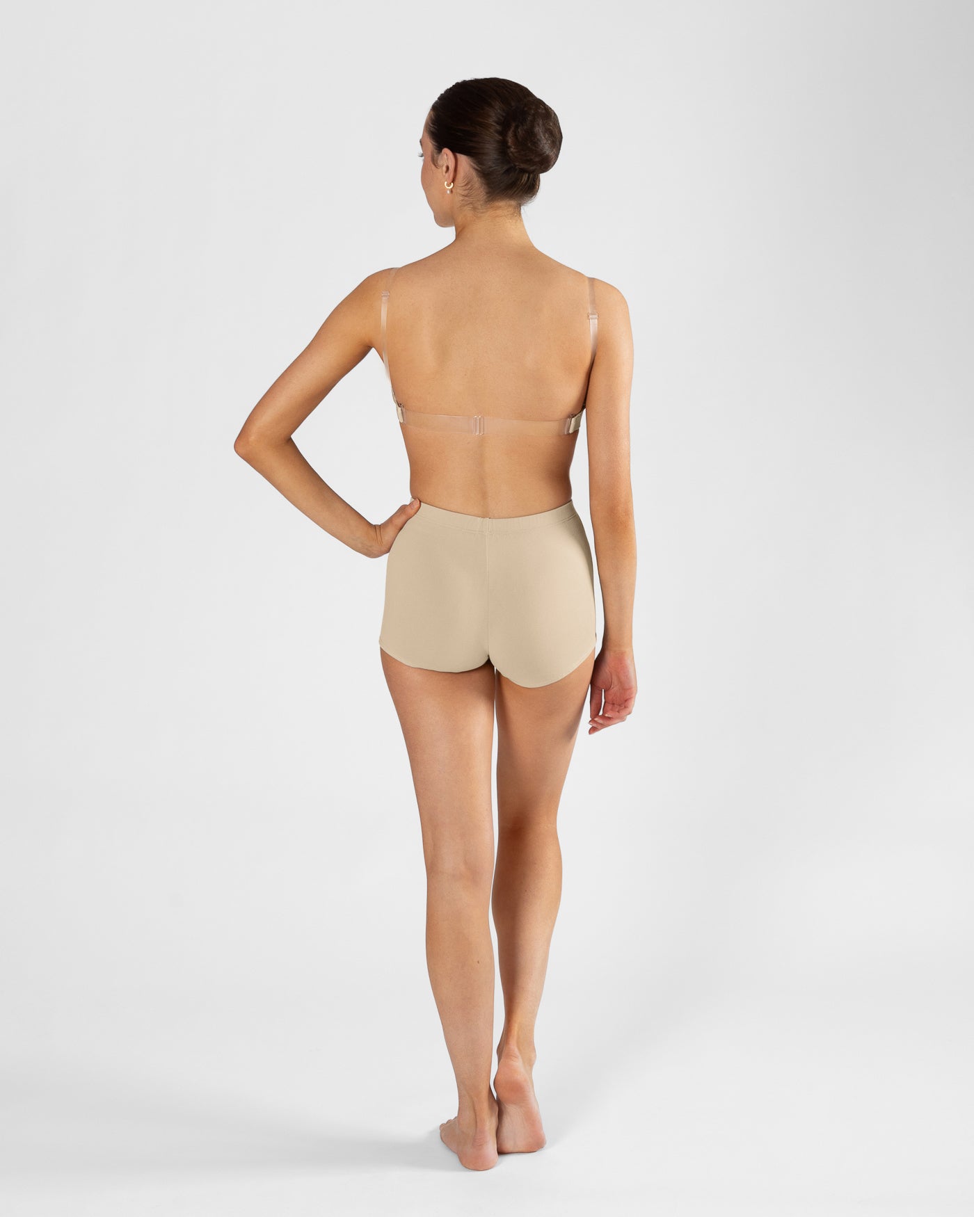Clear Back Bra Ladies - WHEAT