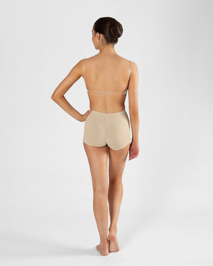 Clear Back Bra Ladies - WHEAT