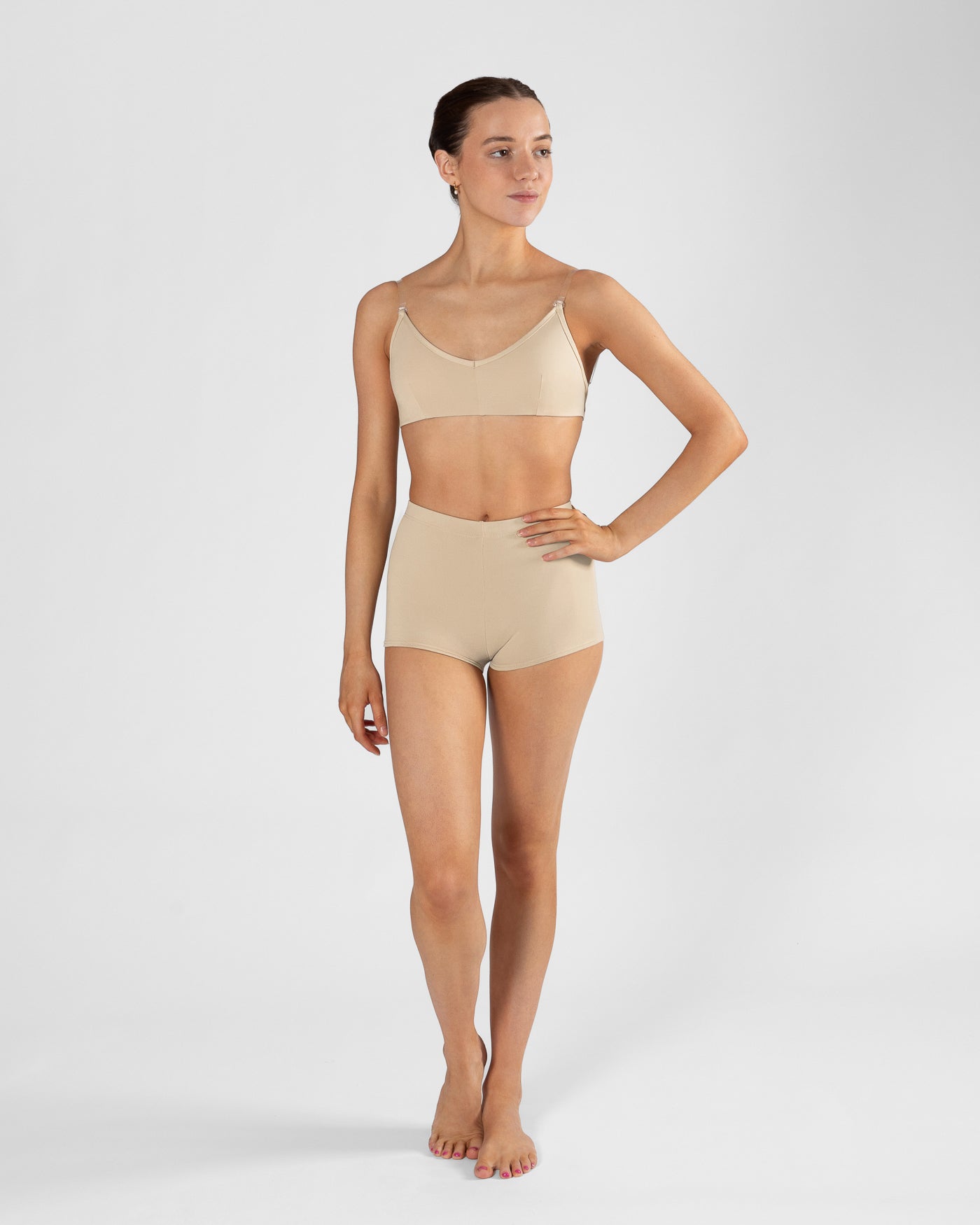 Clear Back Bra with Cups Adults