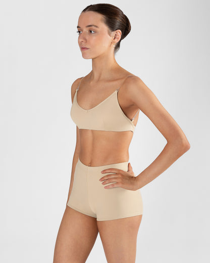 Clear Back Bra with Cups Adults