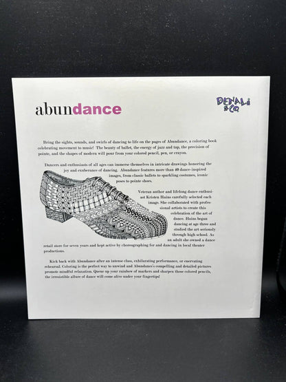 Abundance Colouring Book