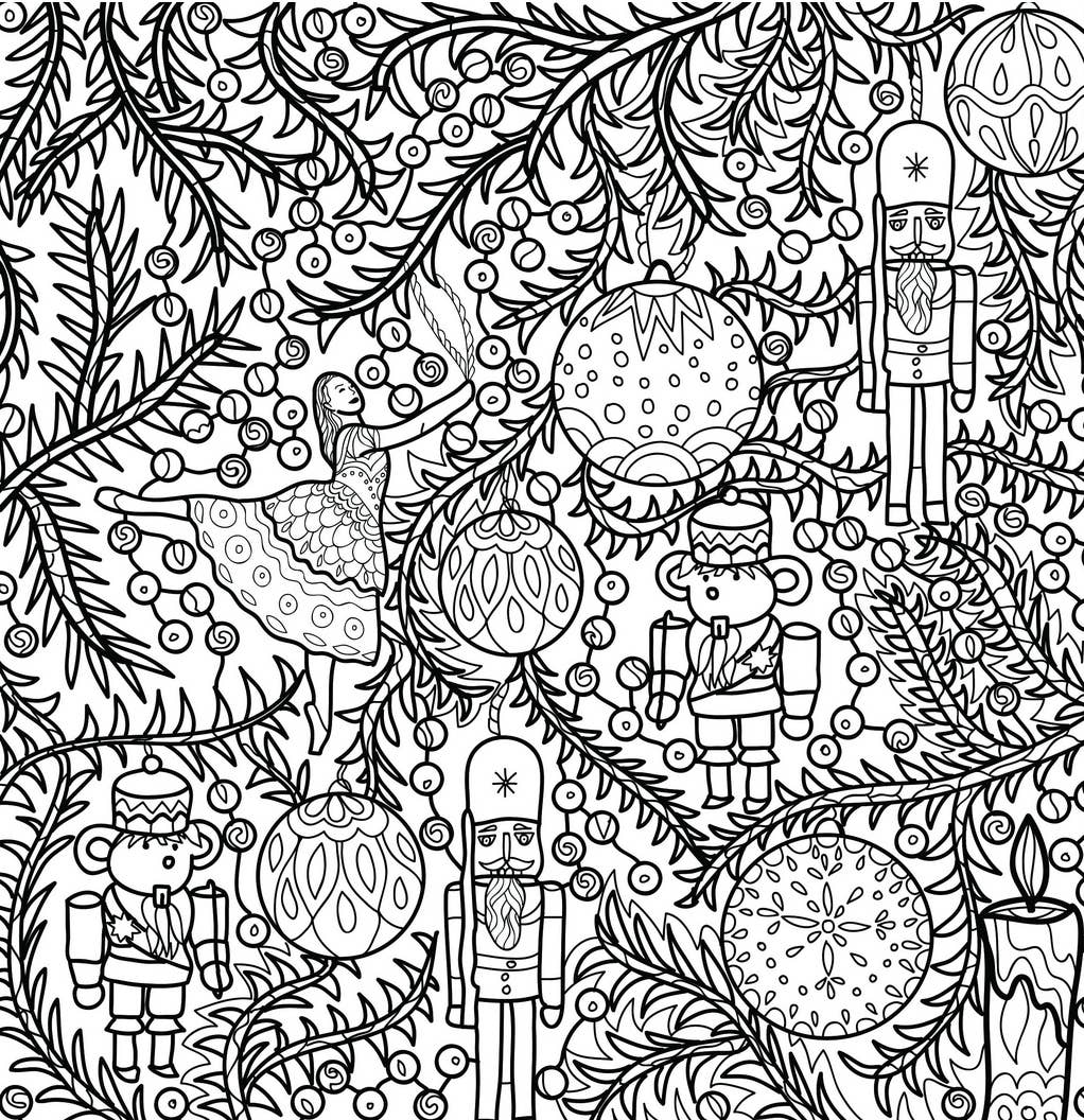 Abundance Colouring Book