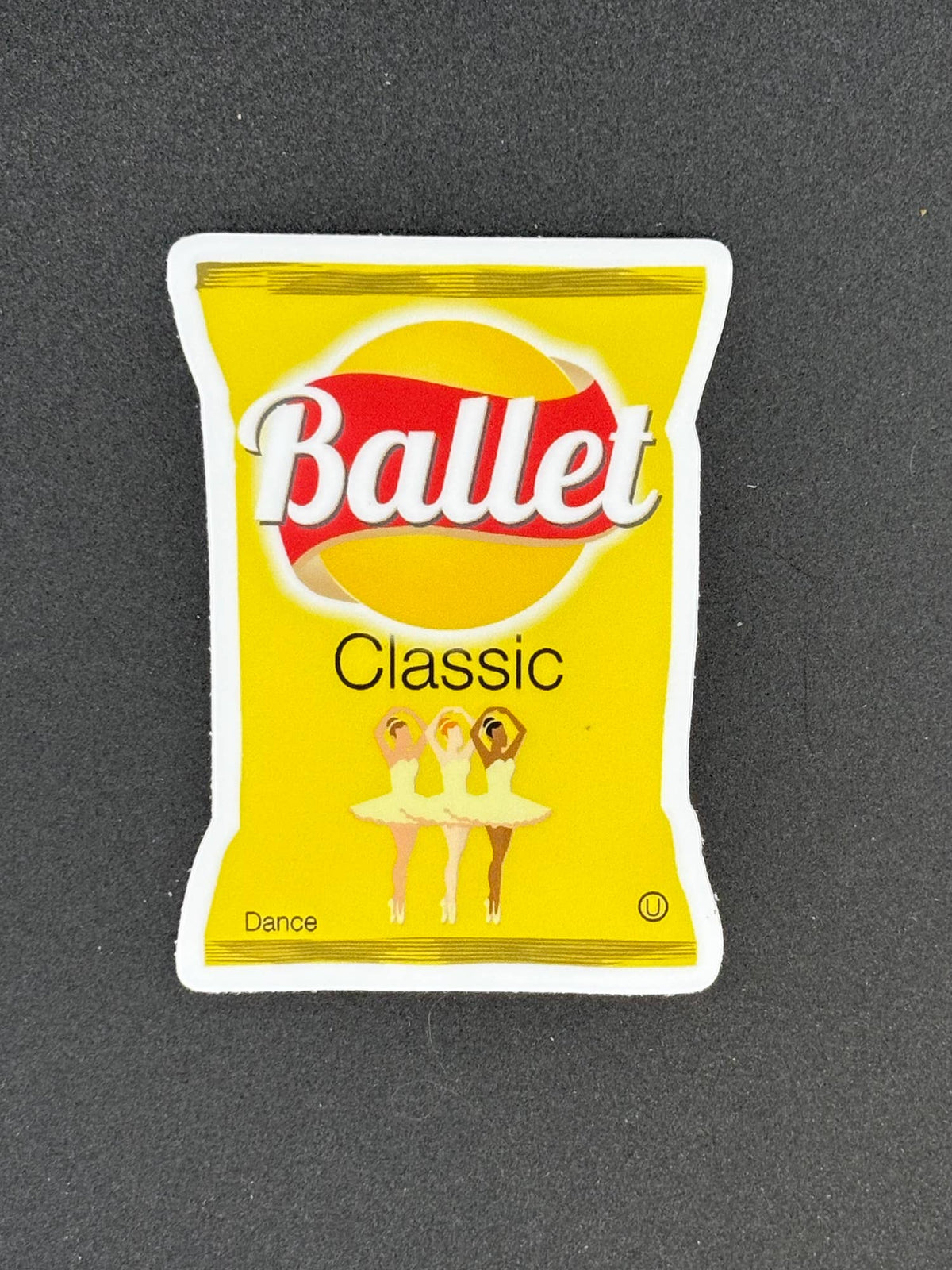 Ballet Chips Vinyl Sticker