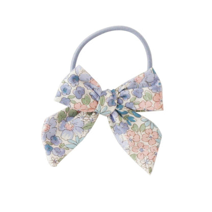 Bow Hair Tie Set - Lilly Blue