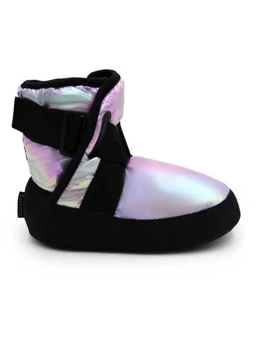 Metallic Warm Up Booties
