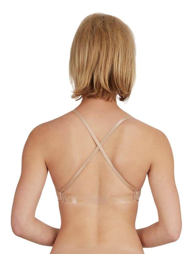 Seamless Clear Back Bra Adults