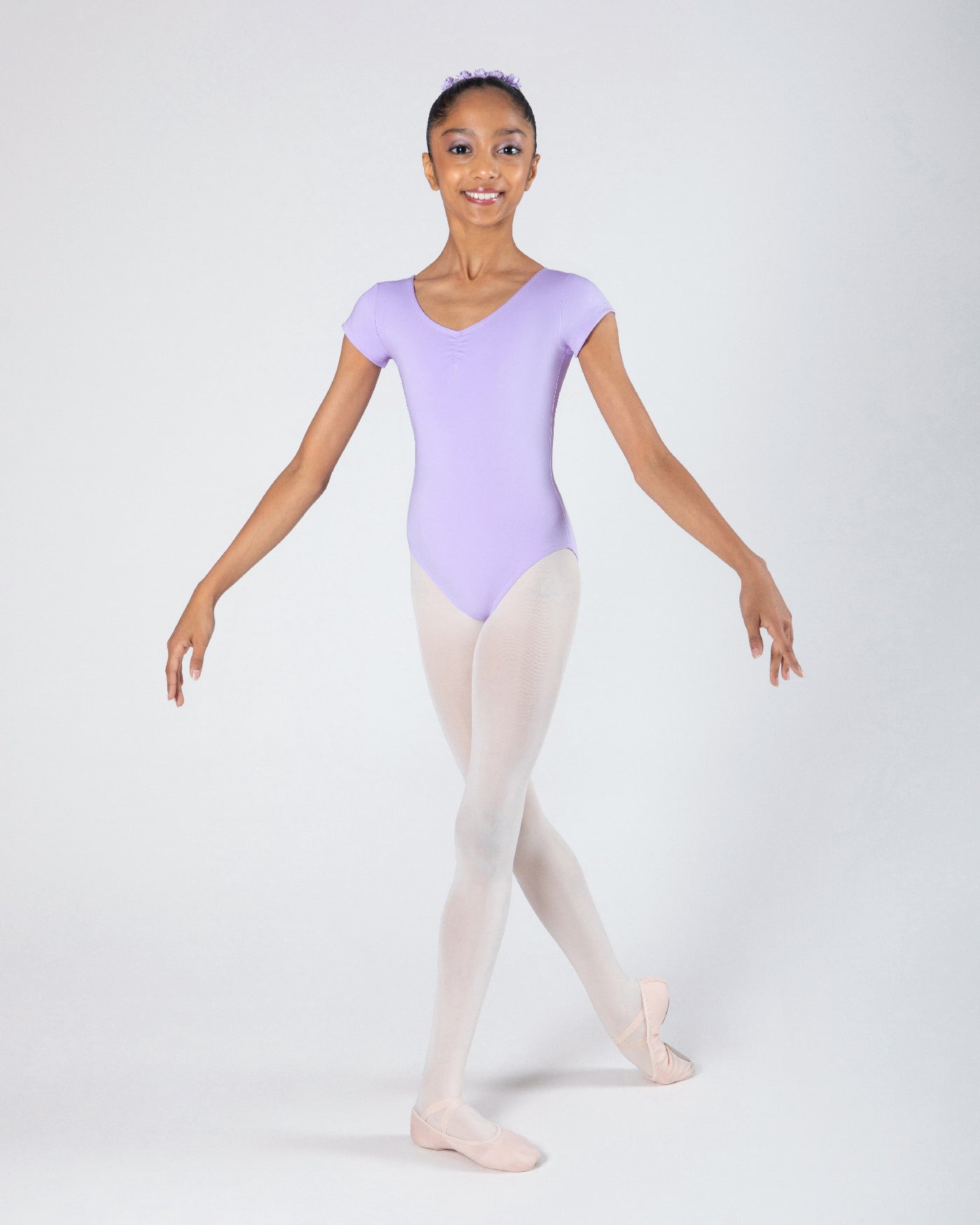 Heidi Cap Sleeve Leotard Childs