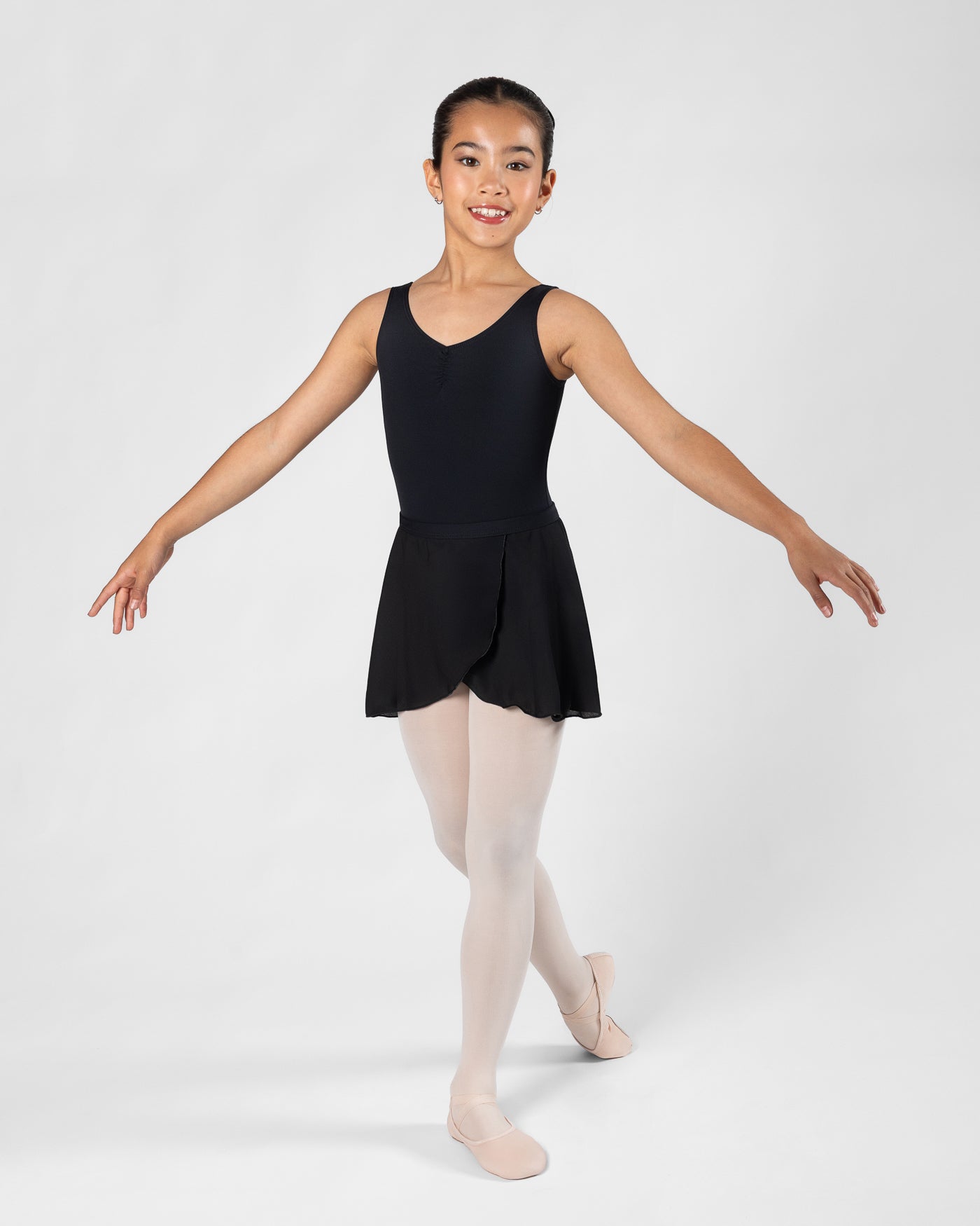 Audrey Mock Wrap Skirt Childs