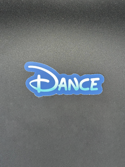 Disney Dance Vinyl Sticker