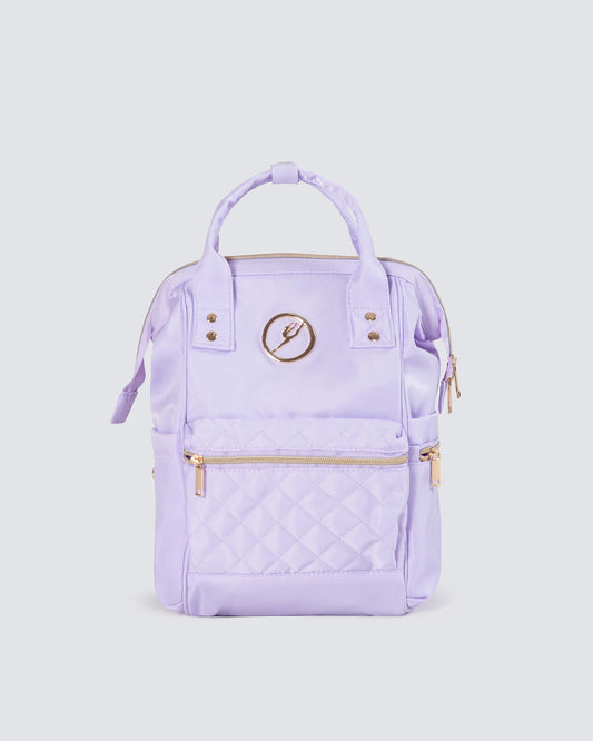 Nova Quilted Backpack - LILAC