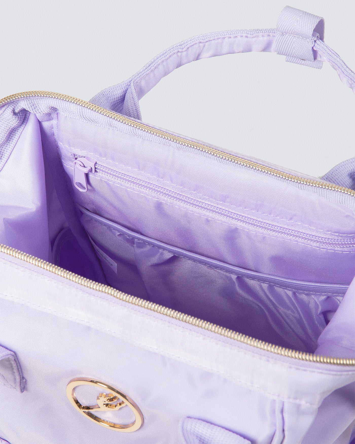 Nova Quilted Backpack - LILAC