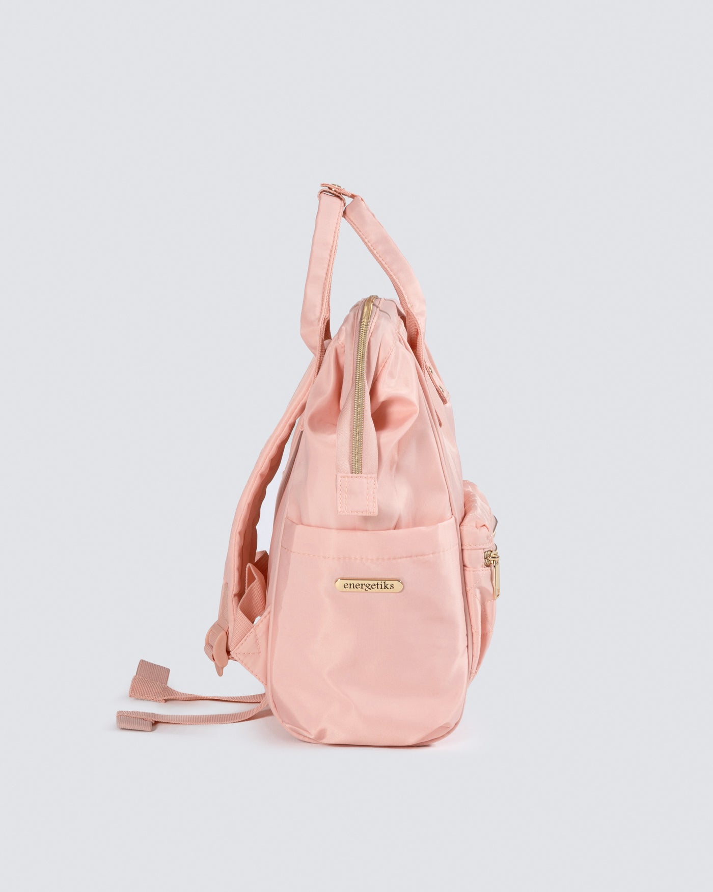Nova Small Quilted Backpack - PINK