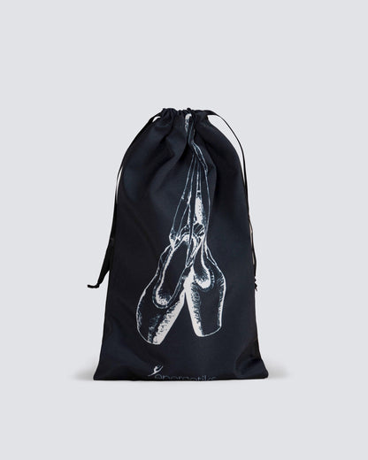 Dance Shoe Bag Pointe Shoes - BLACK