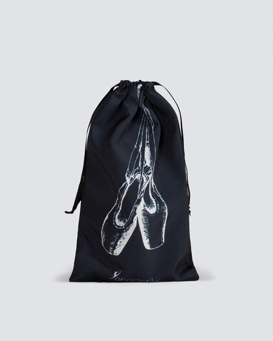 Dance Shoe Bag Pointe Shoes - BLACK