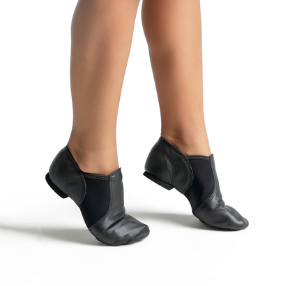 E-Series Jazz Slip On Adults - BLACK